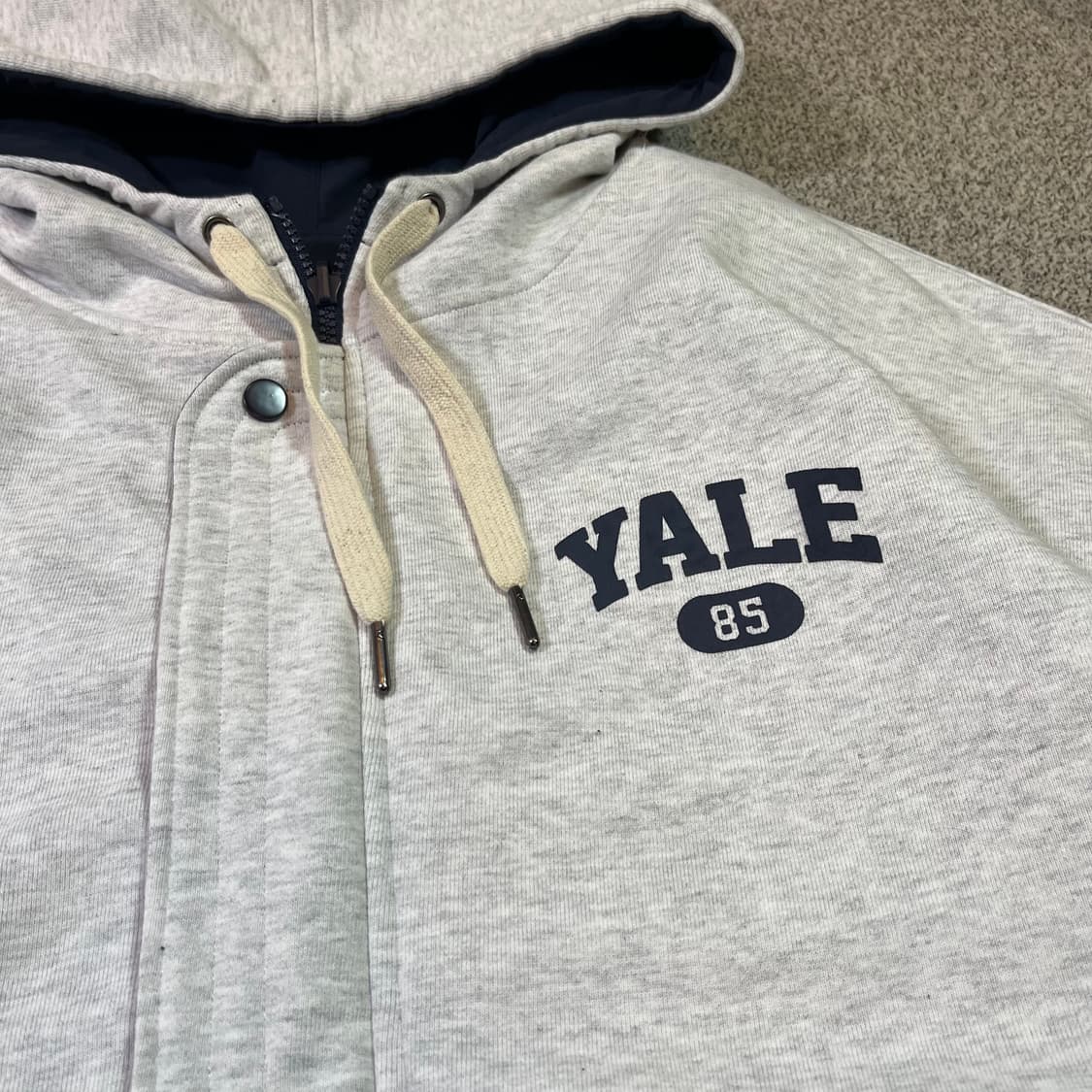 예일 빅로고 리버시블 점퍼 상품이미지5