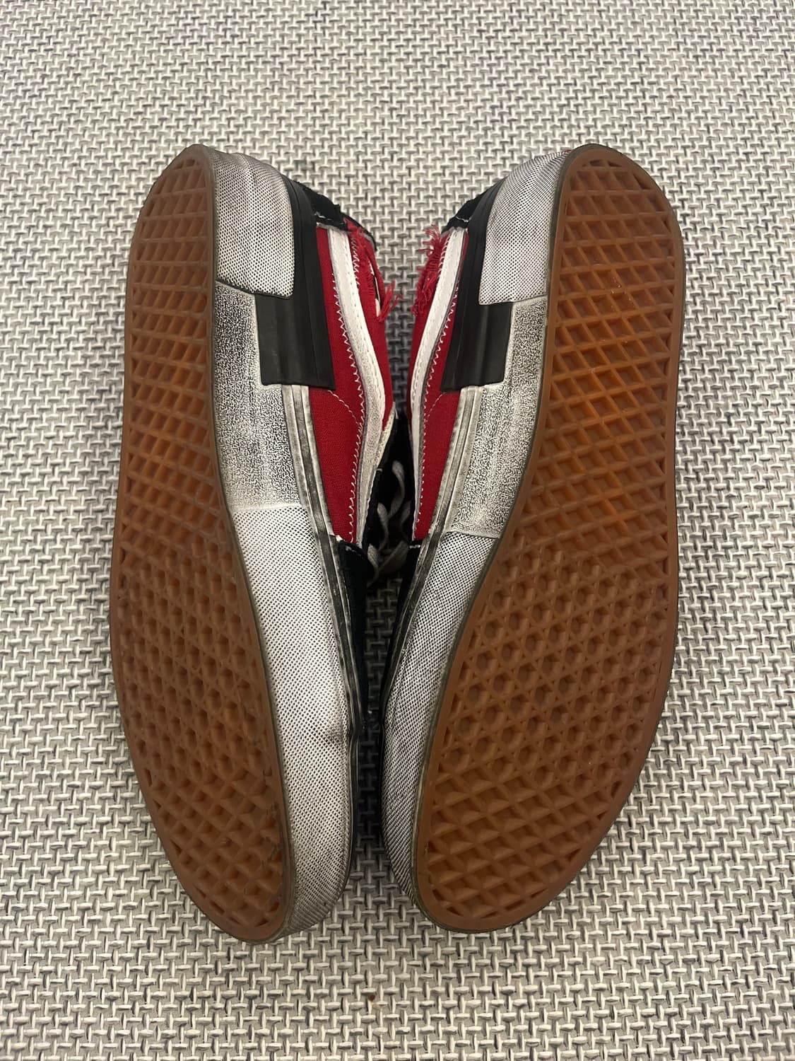 반스 Vans Sk8-Low Reconstruct Stressed Che 상품이미지2