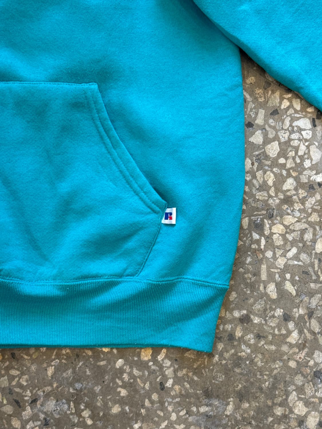 90s 러셀 민트 스웻 가디건(T41) 상품이미지4