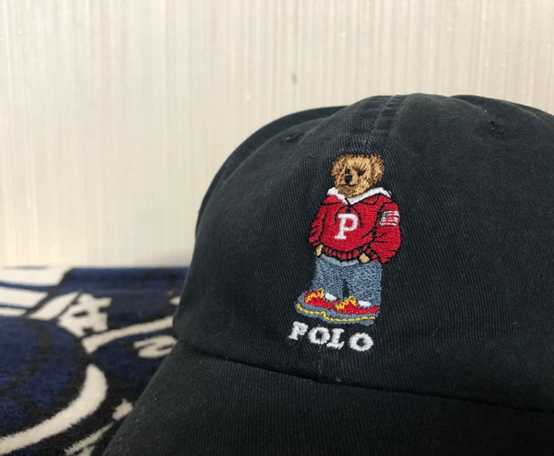 폴로(POLO)랄프로렌 폴로베어 곰돌이 빈티지볼캡/모자 상품이미지5