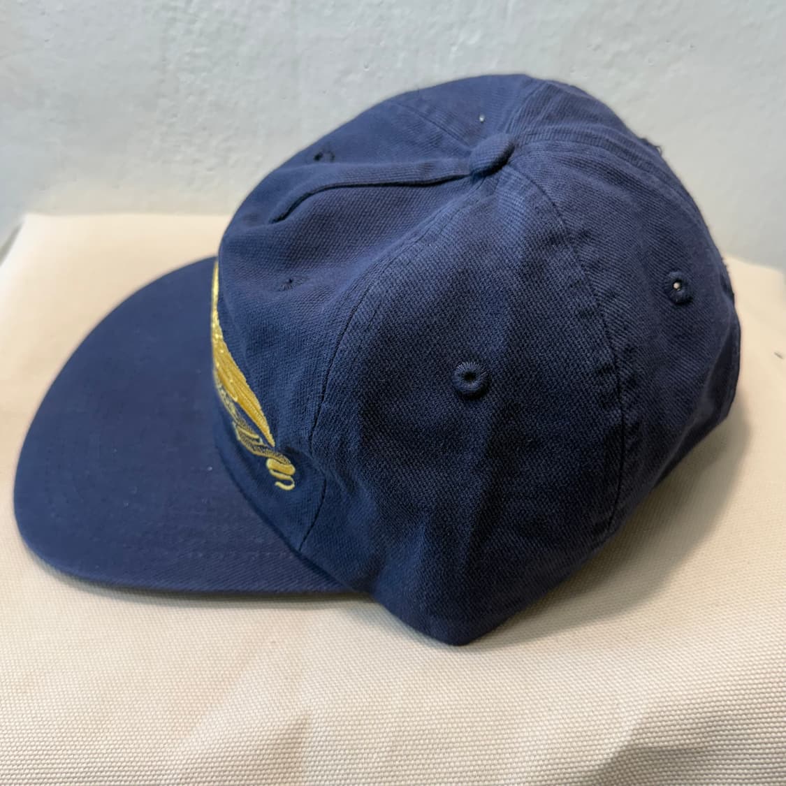 빈티지 무드 네이비 캡  상품이미지6