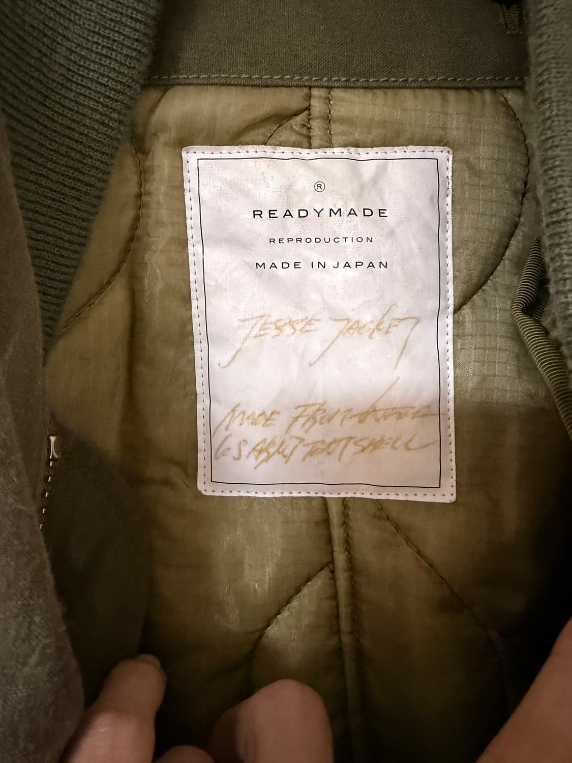 레디메이드 제시 봄버 상품이미지2