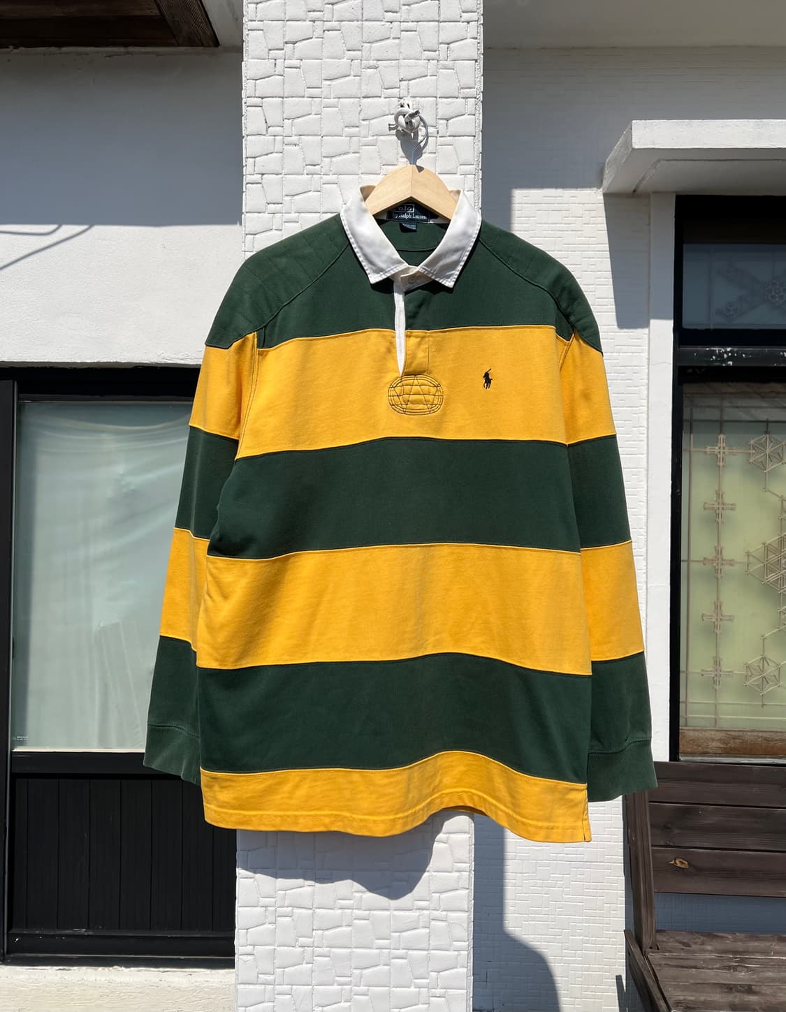 90s 폴로 랄프로렌 럭비티 L 상품이미지2