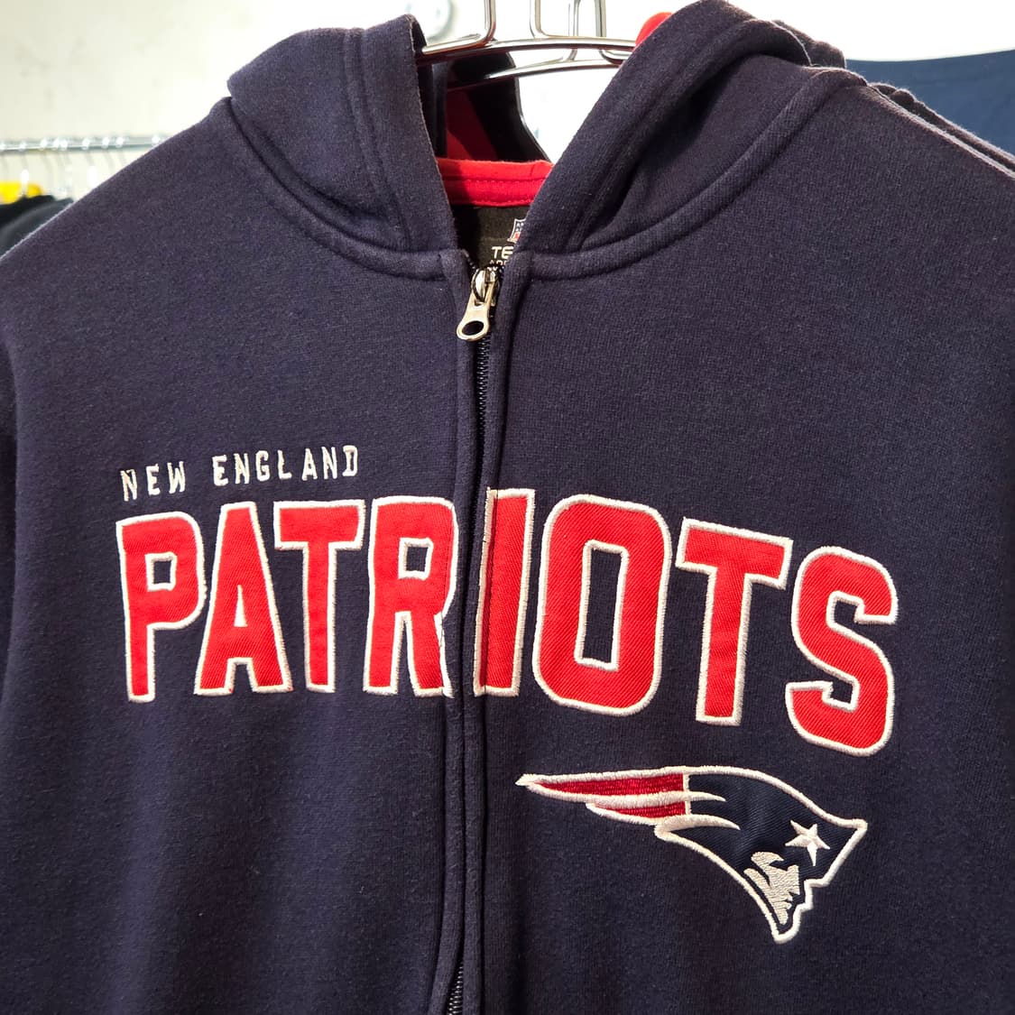 NFL 뉴잉글랜드 패트리어츠 후드 집업 상품이미지3