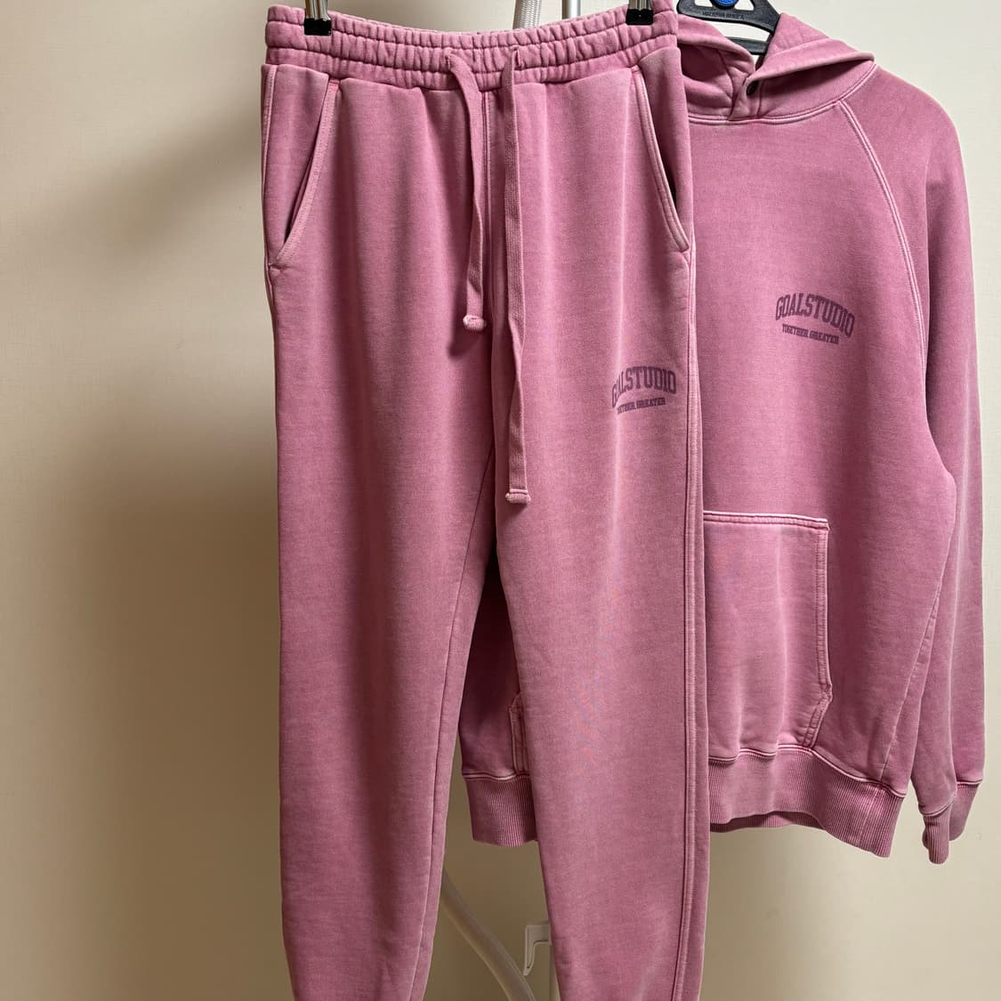 골스튜디오 여성 후드티&조거팬츠 셋업 세트 XS 상품이미지6