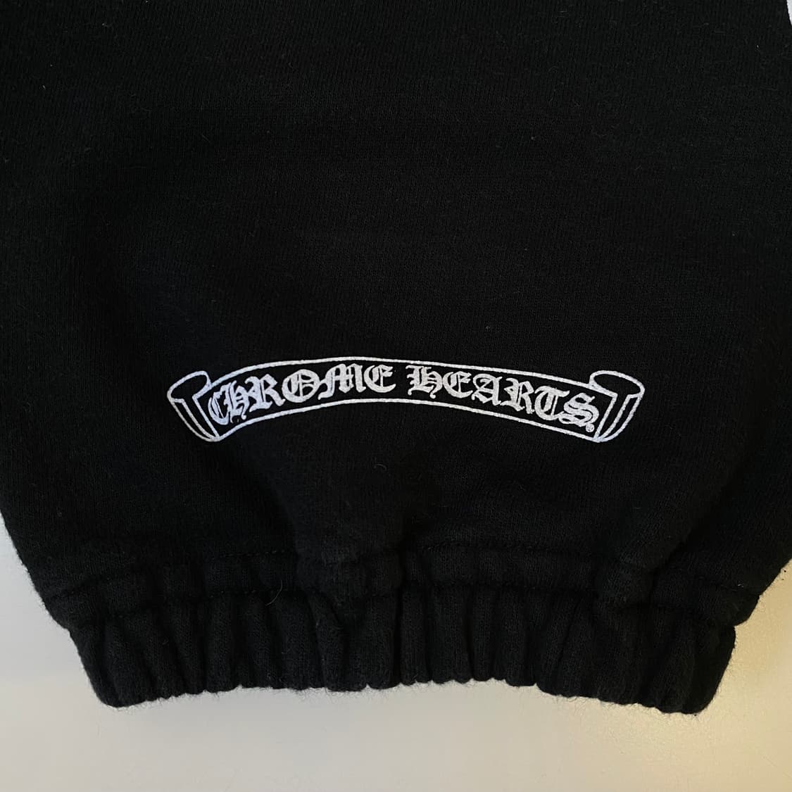 [L] 크롬하츠 홀스슈 스웨트팬츠 블랙 상품이미지5