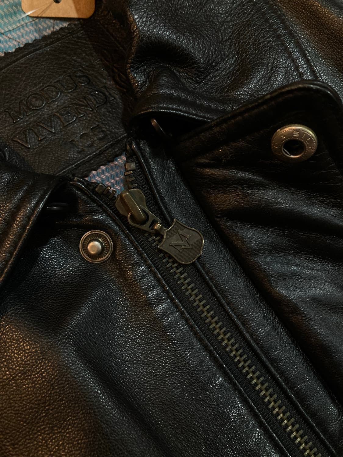 EUR vtg 램스킨 레더자켓 상품이미지7