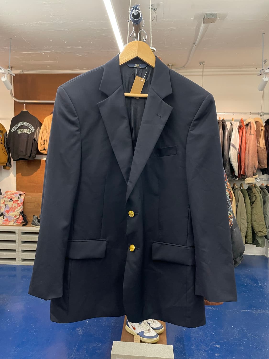 BB 브룩스브라더스 금장 투버튼 블레이저 상품이미지4