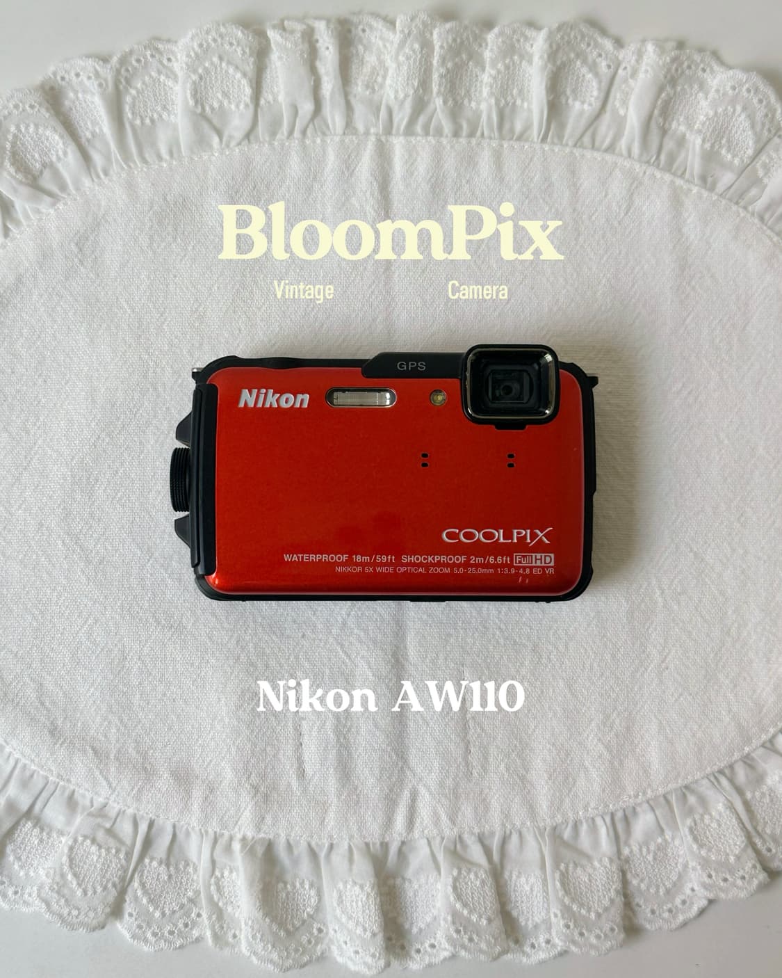 [미품/풀구성] 니콘 쿨픽스 AW110 Nikon AW110 희귀 디카 상품이미지1