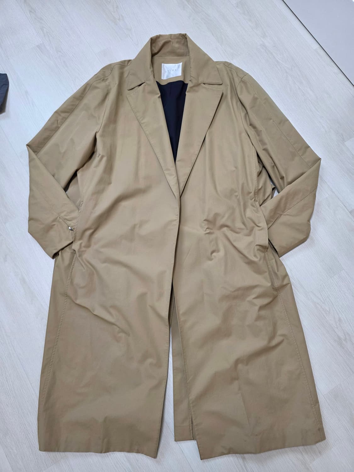 타임 벨티드 트렌치코트 xl 상품이미지2