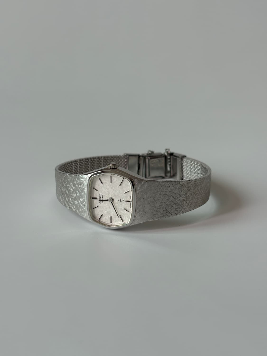 1970s Texture Bracelet Ladies Quartz 상품이미지2