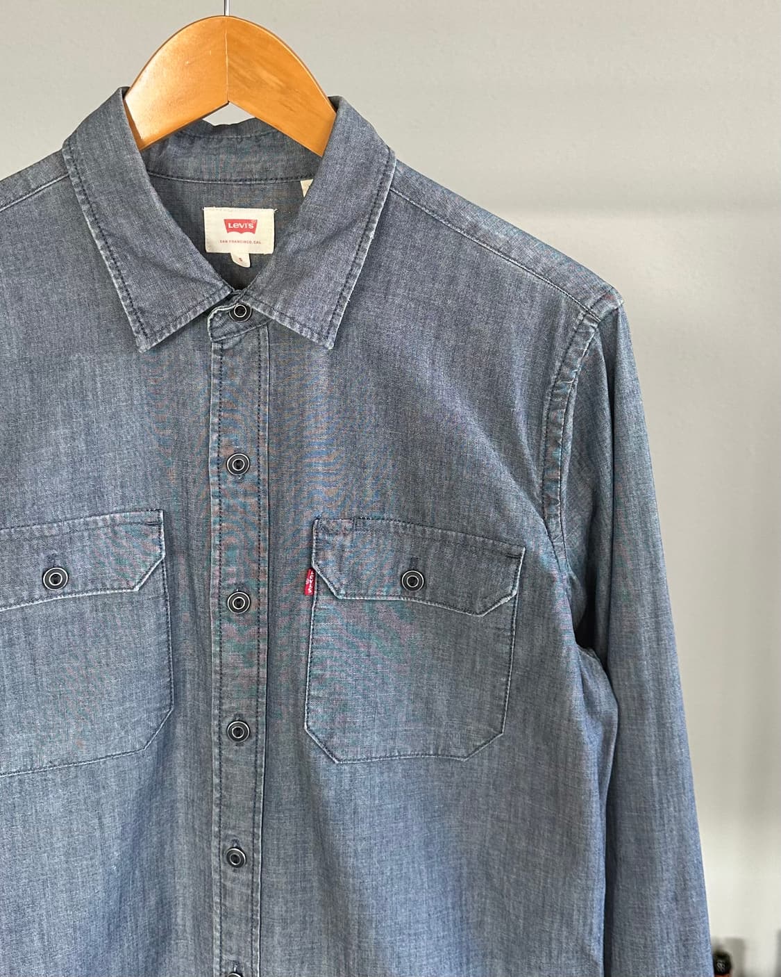 [S]리바이스 Levi's 샴브레이 워크 셔츠 상품이미지3