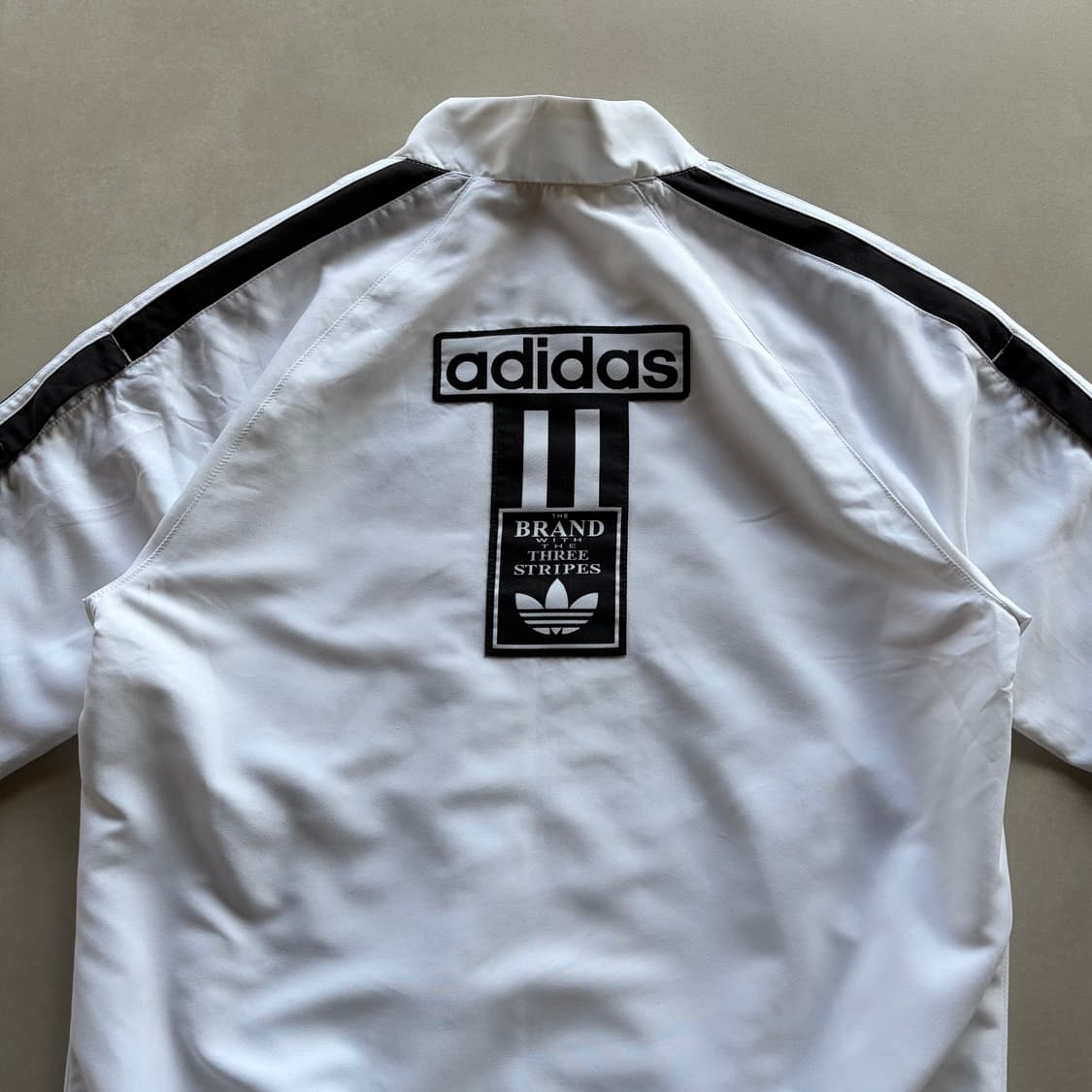 [S]아디다스 일본판 아디브레이크 화이트 바람막이 상품이미지7