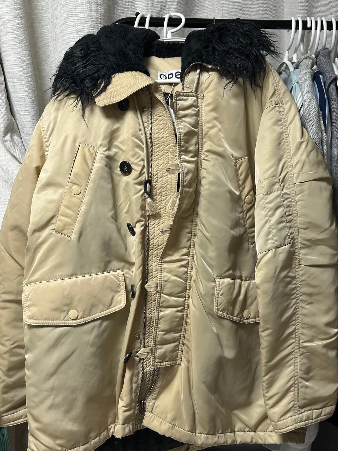 오픈와이와이 퍼 파카 상품이미지1