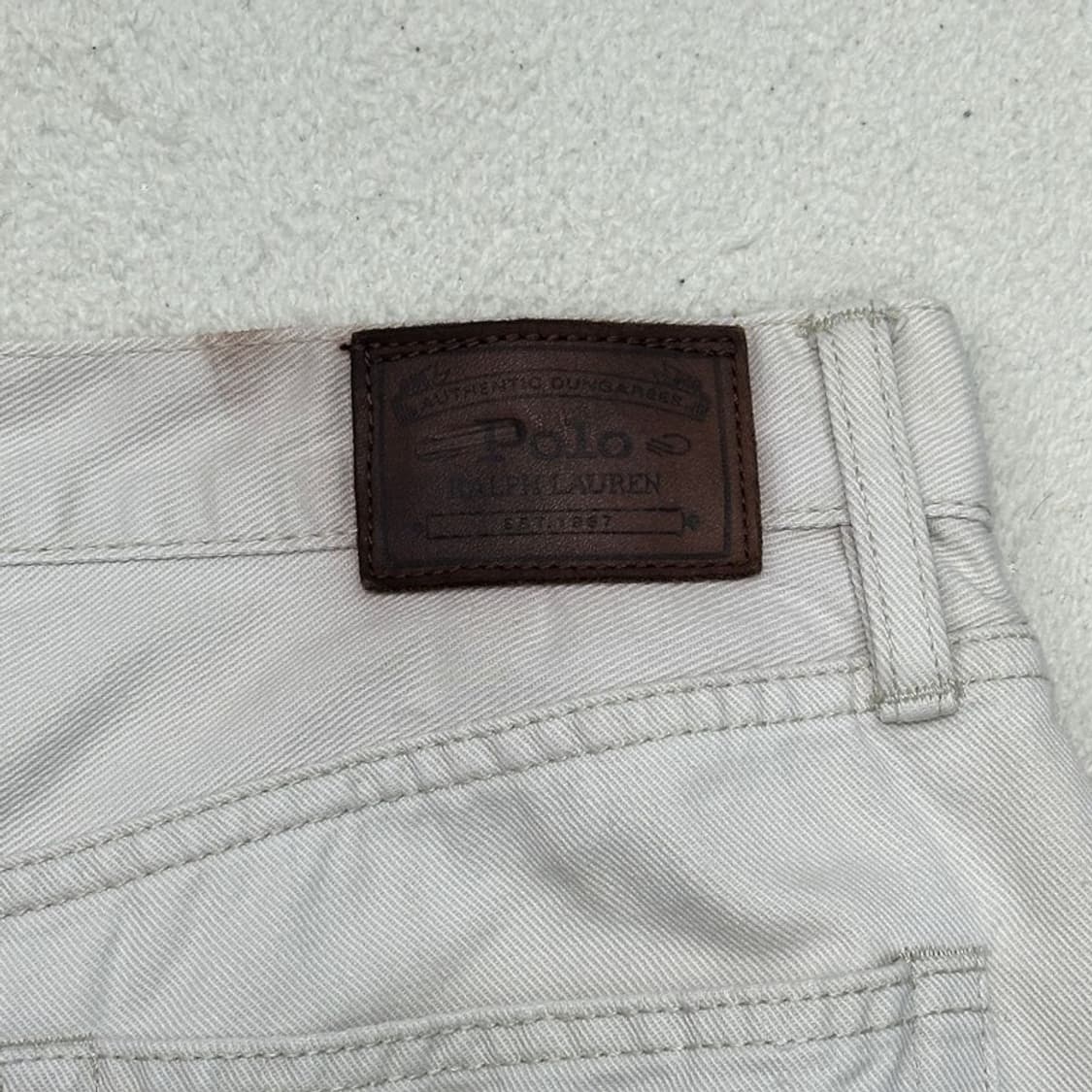 POLO RALPH LAUREN 코튼 데님 팬츠 32 상품이미지6
