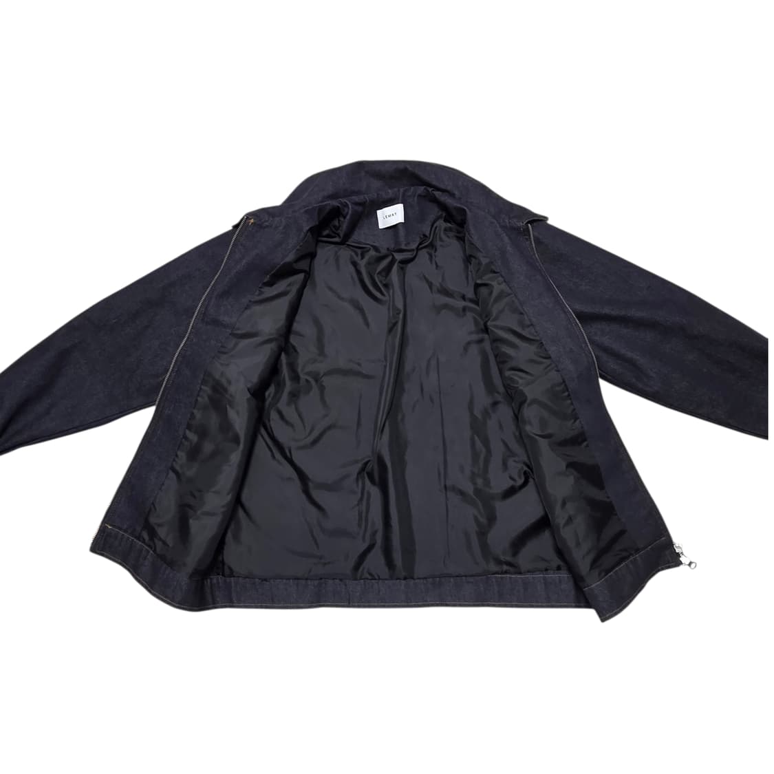 LEMAY 르메이 빈티지 핀턱 투웨이 데님 블루종 자켓 M16009  상품이미지3