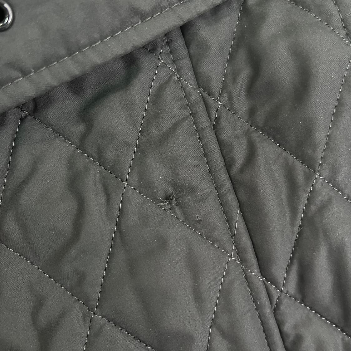 W 95 바버 퀄팅 벨티드 자켓 상품이미지6