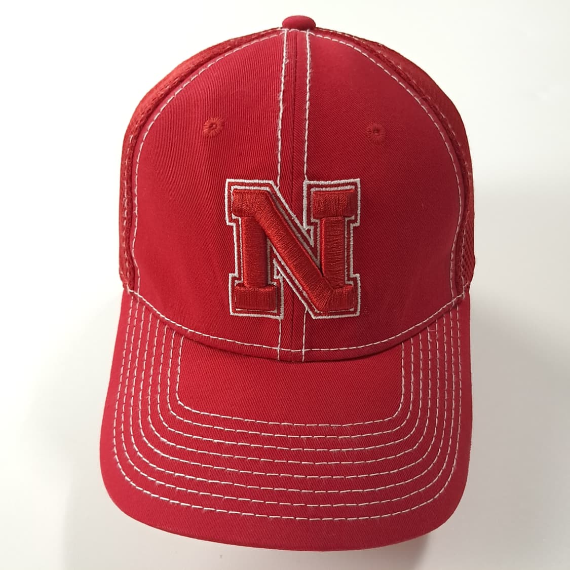 뉴에라 네브래스카 코너스커스 레드 피티드 메쉬캡 P2101 상품이미지3