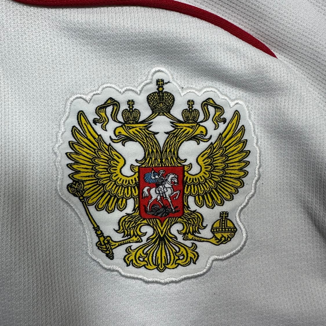 ✨ (바배) 아디다스 러시아 국대 축구 유니폼 카라 반팔티 상품이미지3