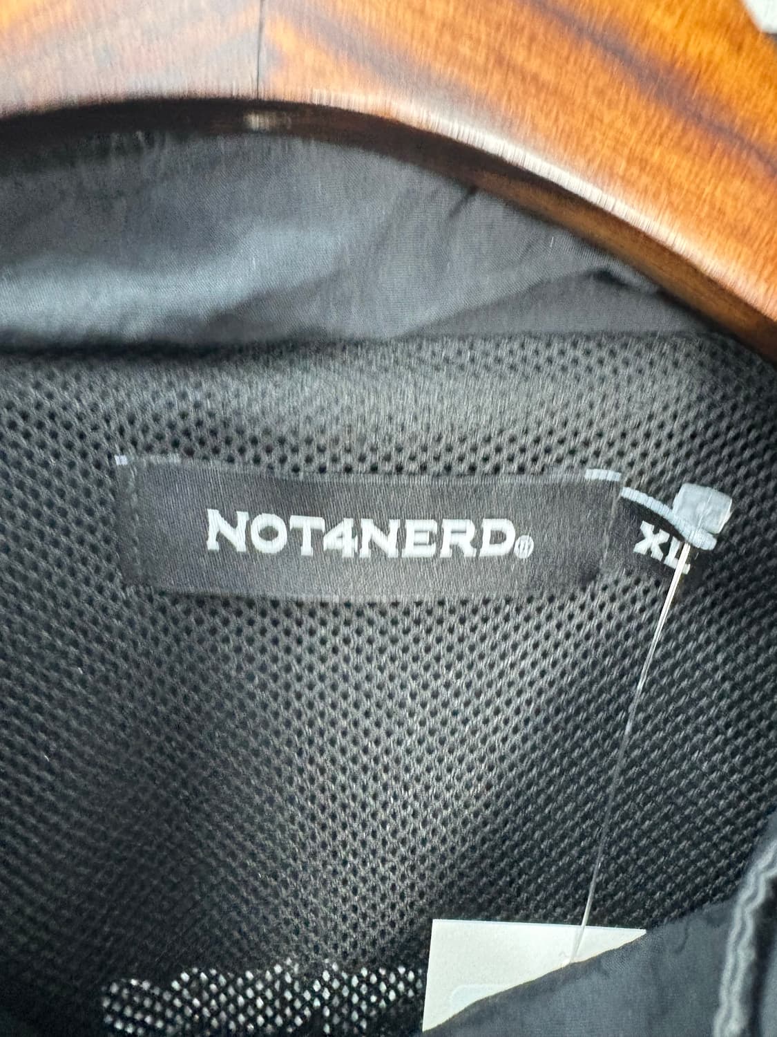 낫포너드 트라이벌 로고 나일론 레이싱자켓 A3366 상품이미지7