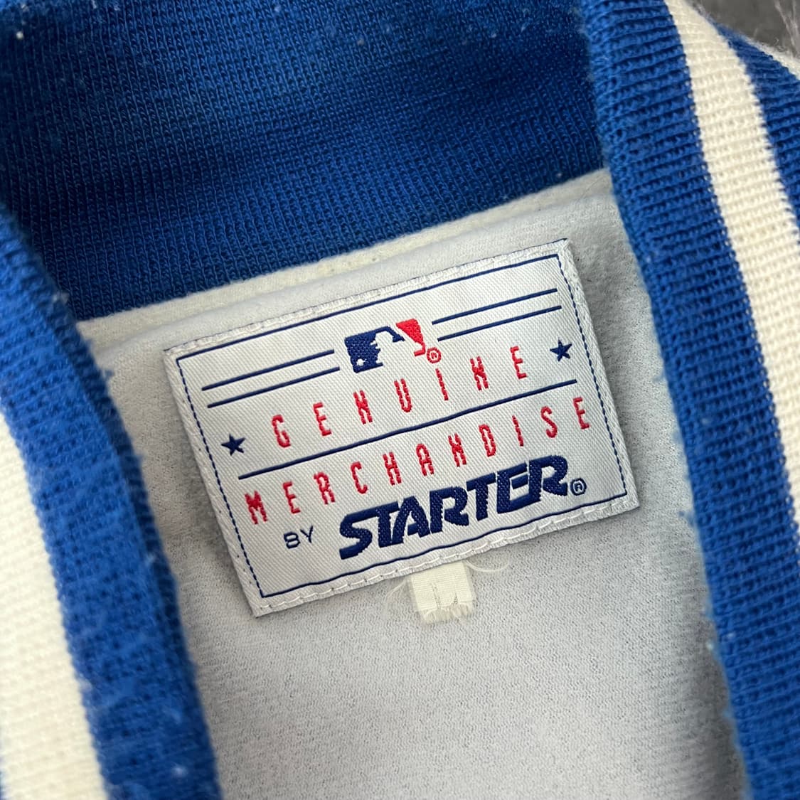 제뉴인 머천다이즈 BY 스타터 LA 다저스 사틴 바시티 자켓 상품이미지4