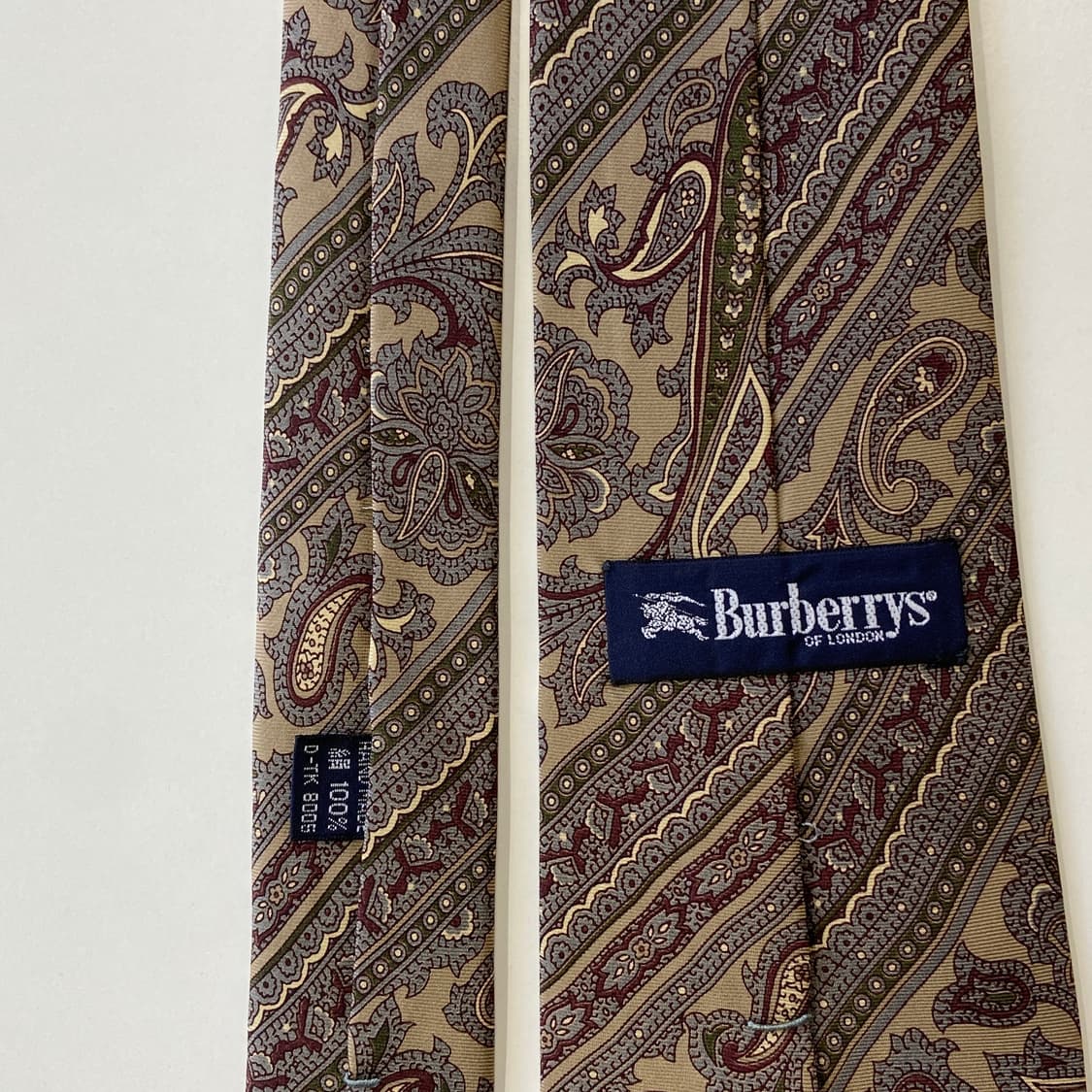 버버리 명품 정품 페이즐리 넥타이 (Burberry) 상품이미지7