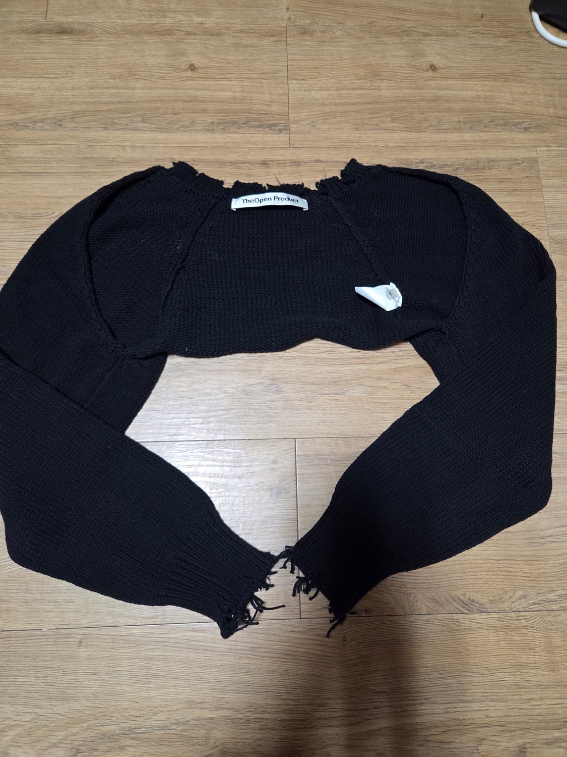 더오픈프로덕트 THEOPENPRODUCT 코튼 볼레로 상품이미지1