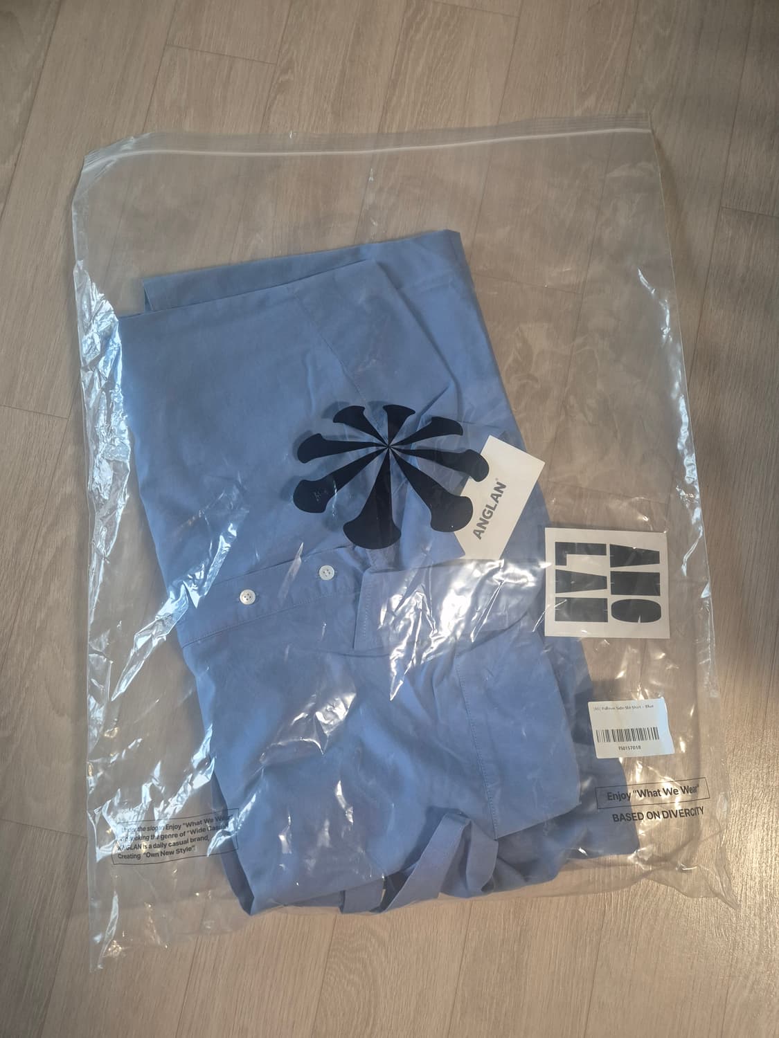 앵글런 셔츠 Pullover Side-Slit Shirt - Blue
  상품이미지2