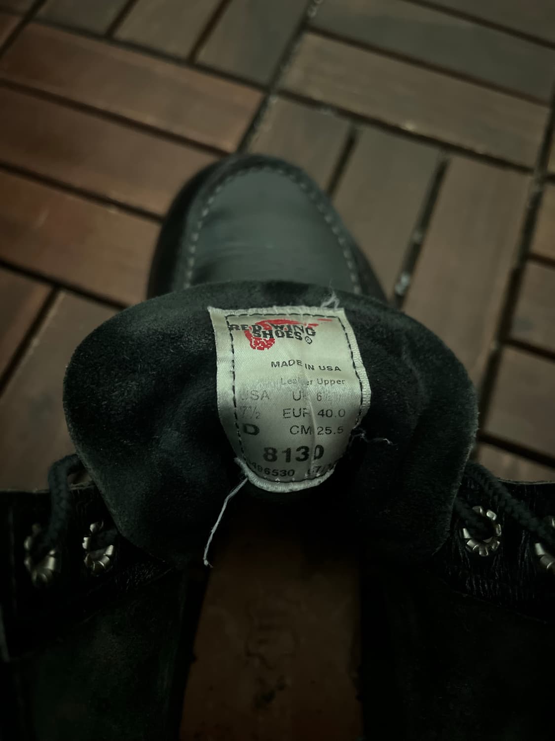 레드윙 6인치 목토 8130 - 블랙크롬(7.5D/ 255mm) 상품이미지5