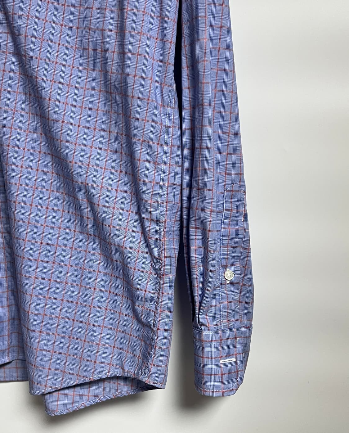 공용 노티카 체크 셔츠 남방 M 상품이미지2