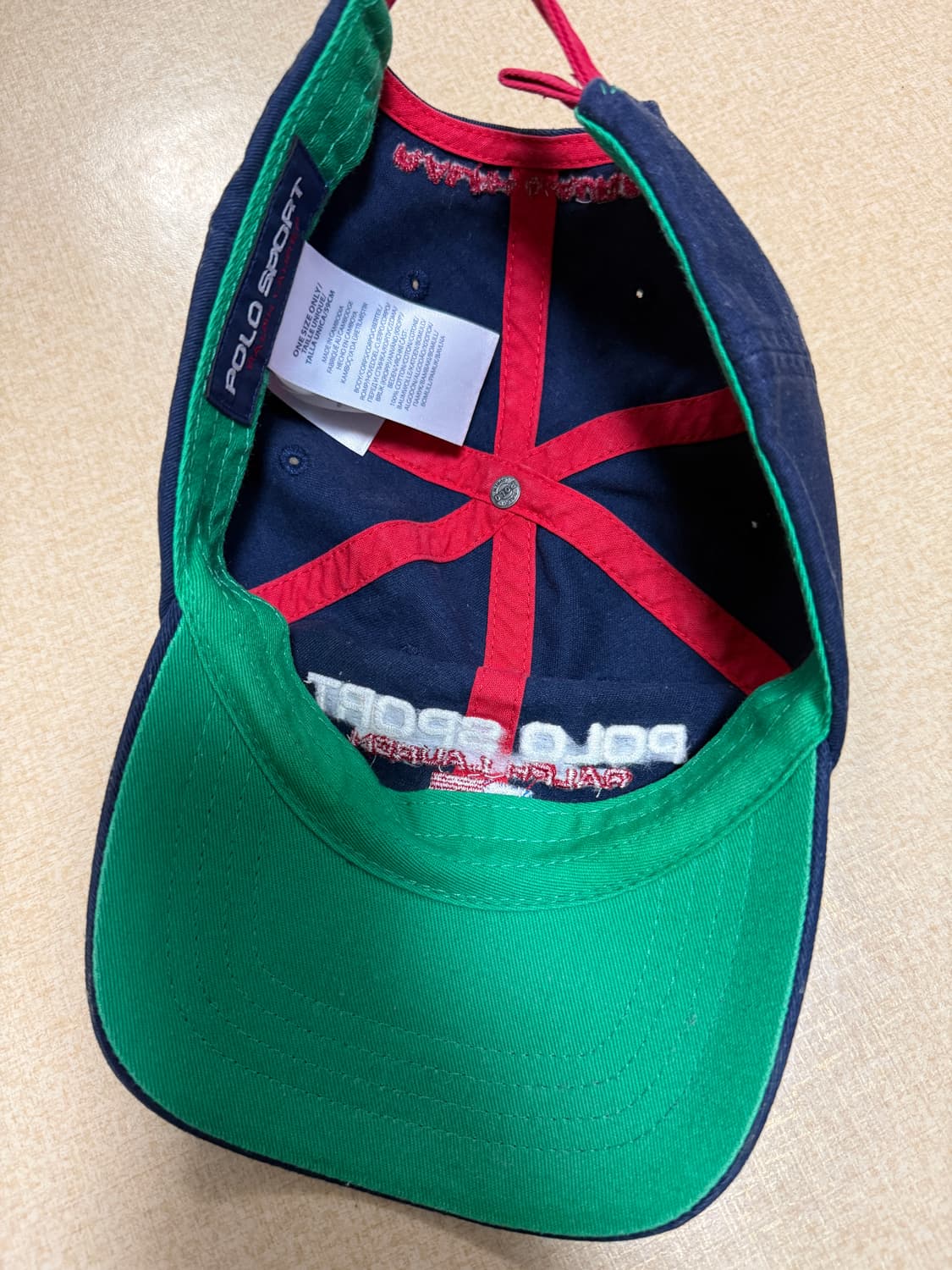 폴로 스포츠 모자, 네이비 상품이미지2