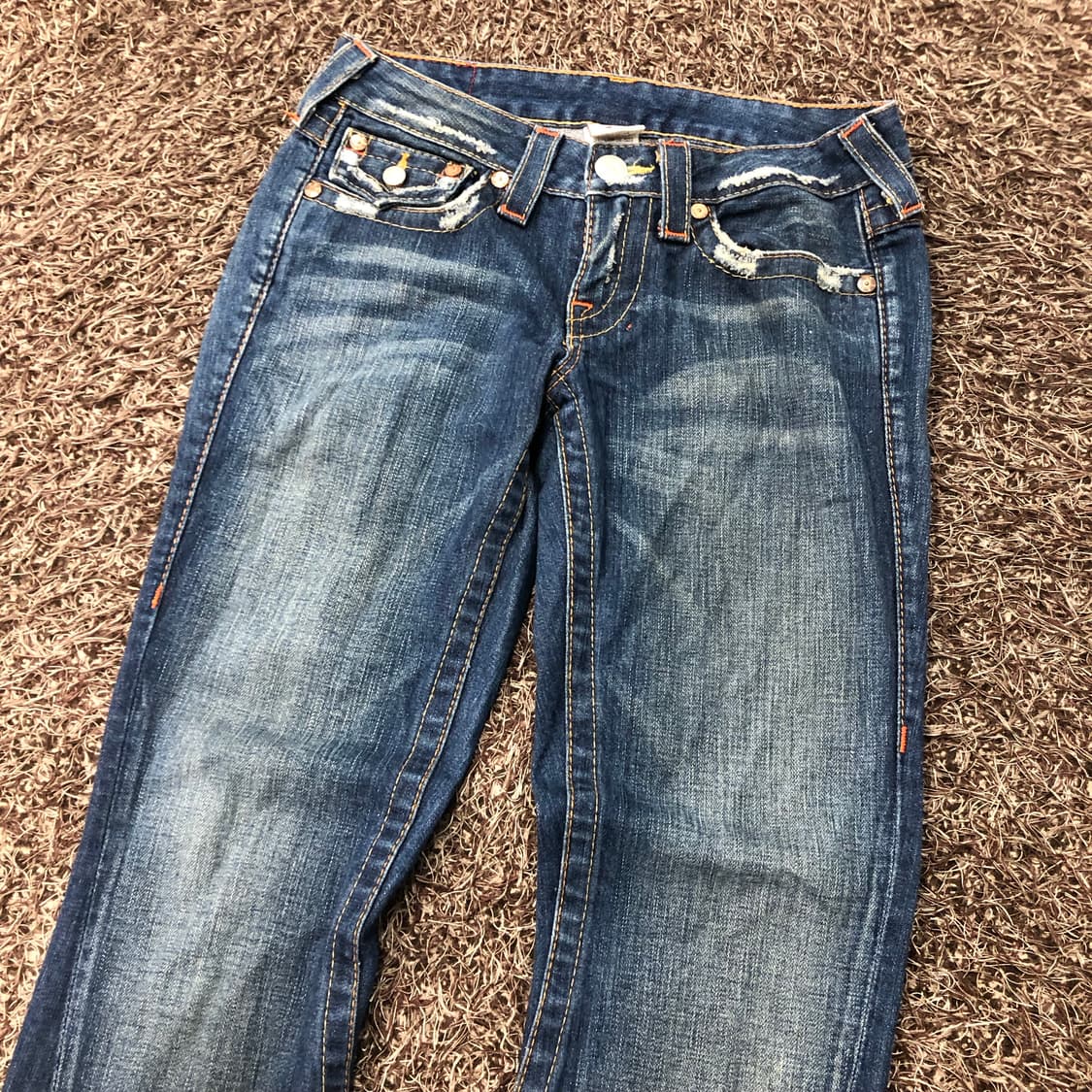 트루릴리전 조이 부츠컷 데님 팬츠 상품이미지2