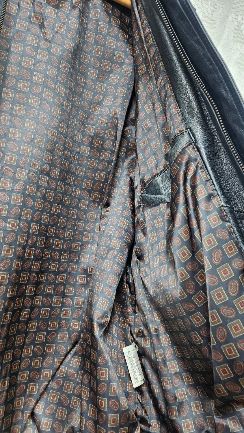 양가죽  남성 블루종 점퍼  상품이미지6