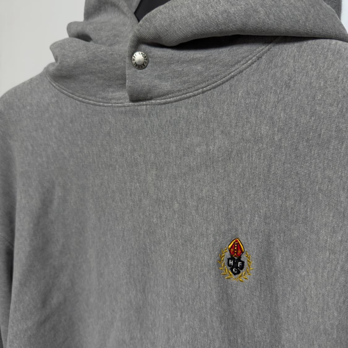 헤리티지플로스 리버스위브 후드 GRAY M 상품이미지2