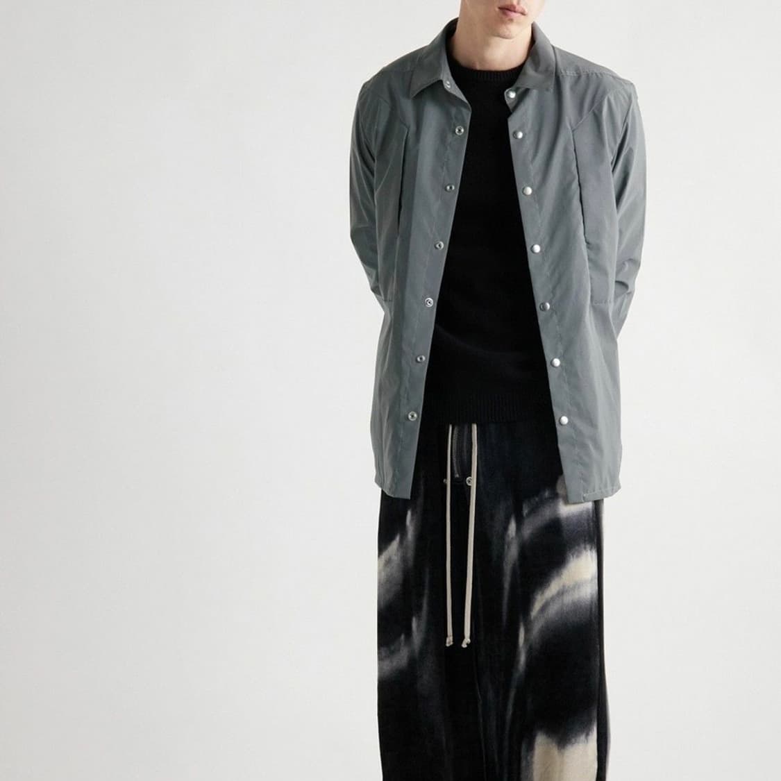 [50]릭오웬스 22FW 'Strobe' 리플렉티브 쉘 셔츠 자켓 상품이미지4