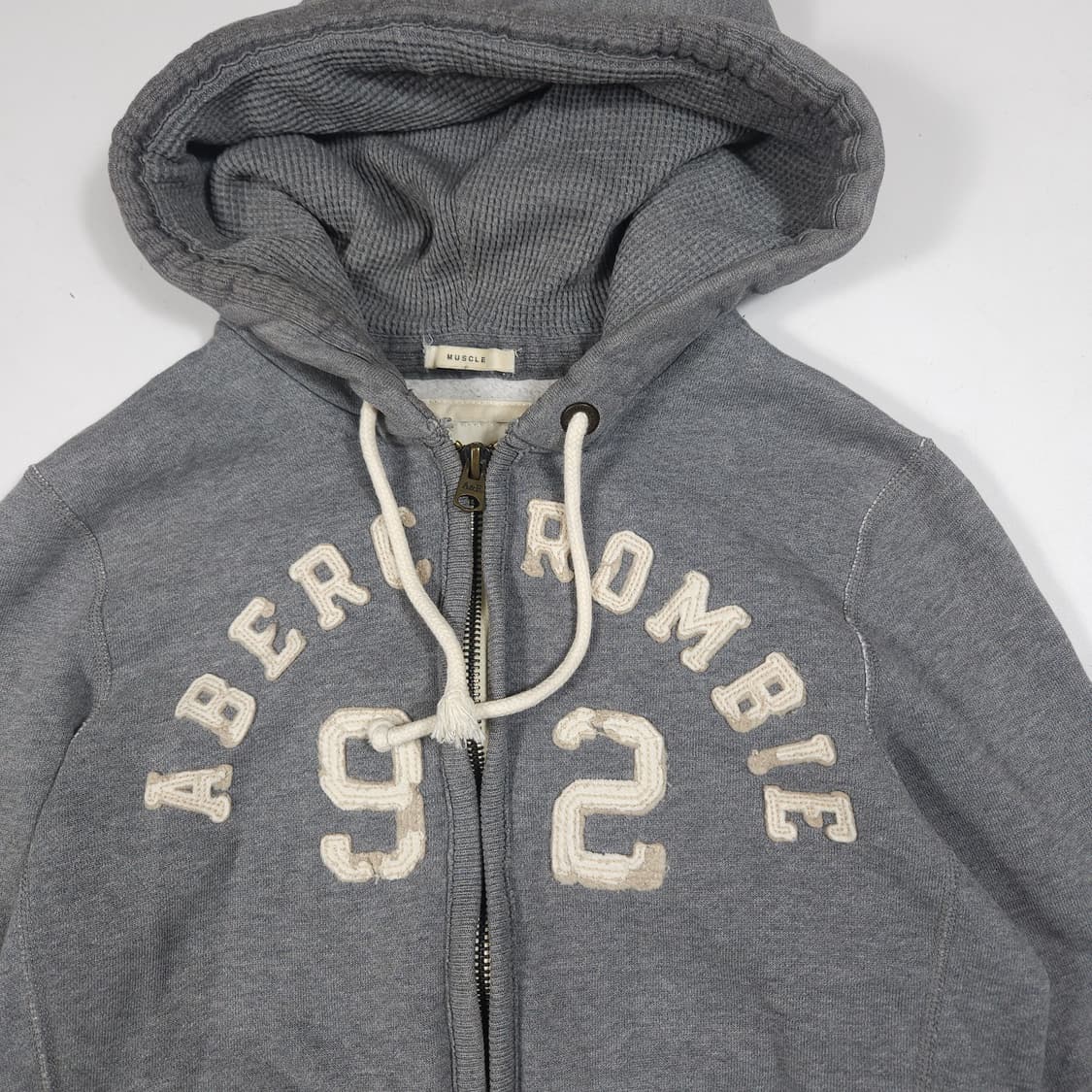 아베크롬비 그레이 후드집업  상품이미지2