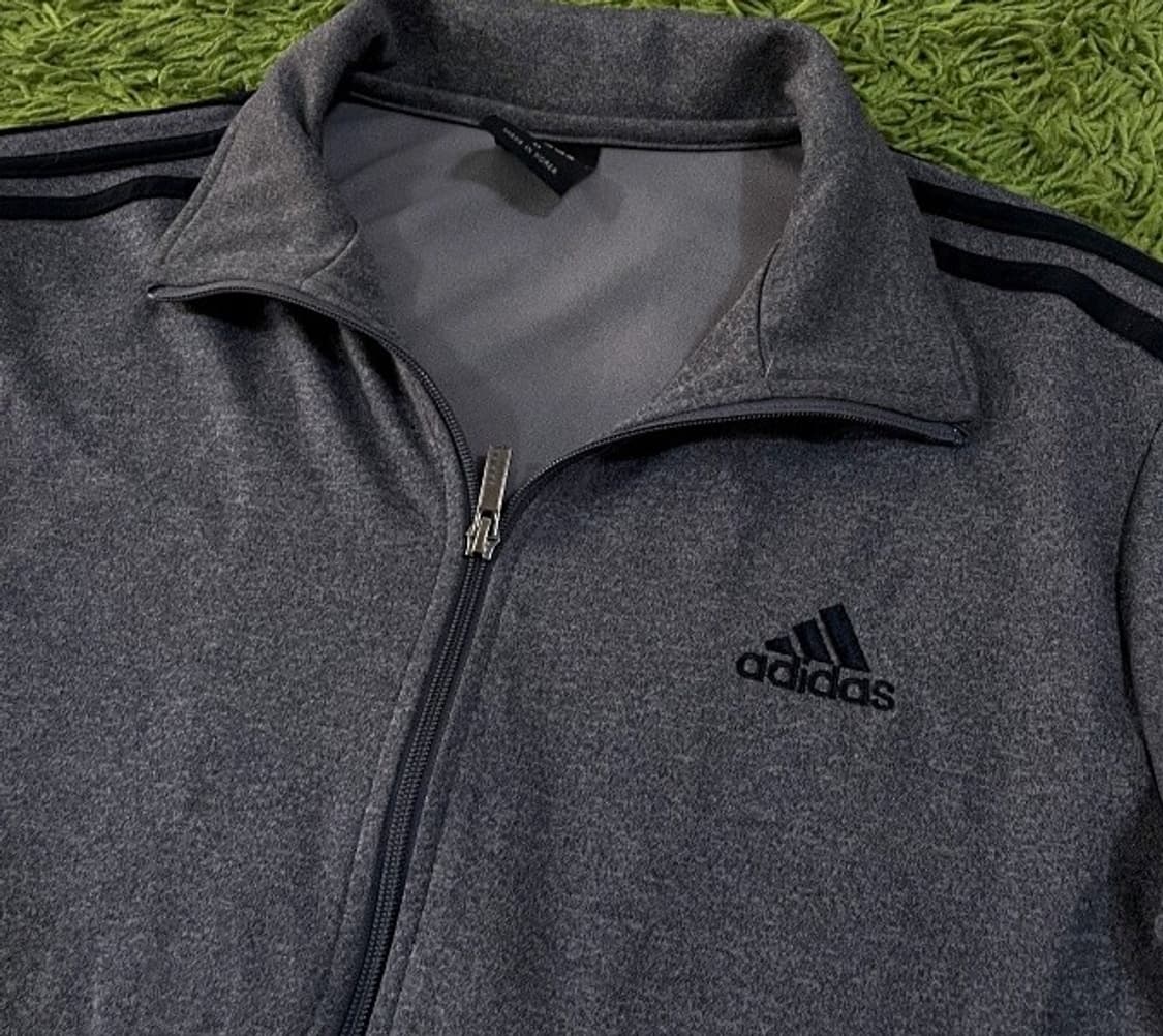 아디다스 그레이 블랙 트랙탑 져지집업 95/M 상품이미지2