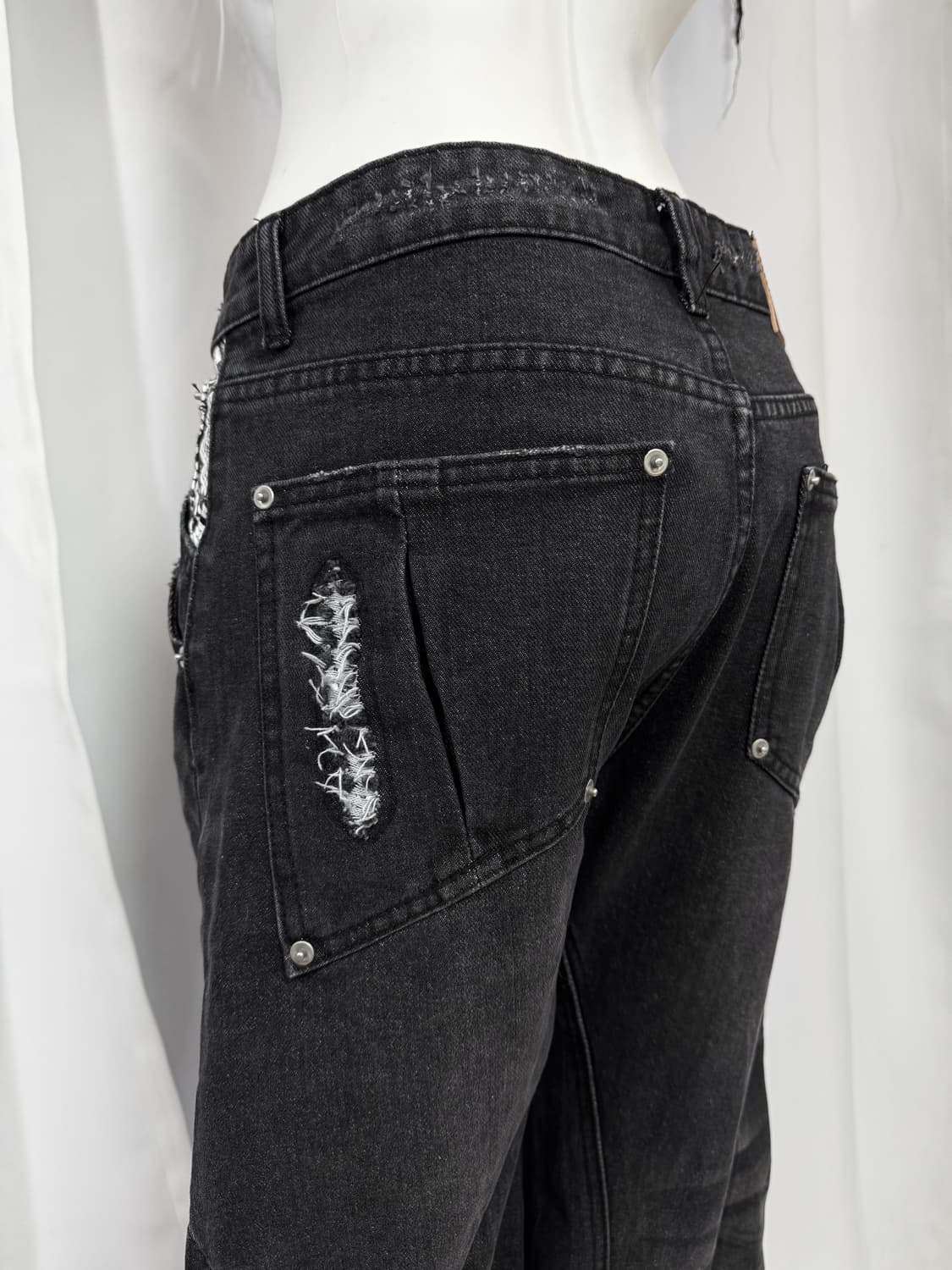 snake denim pants 상품이미지4