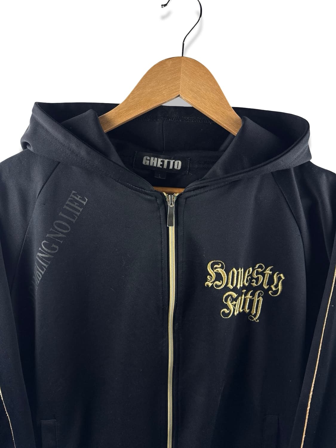 JPN Y2K 레터링 후드져지1961 상품이미지3