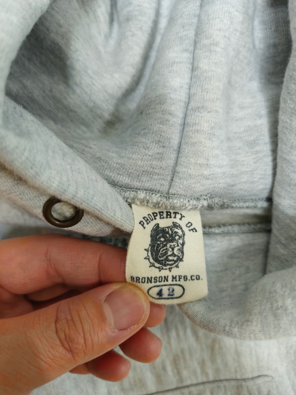 브론슨 NAVY 후드티 42 XL 상품이미지2