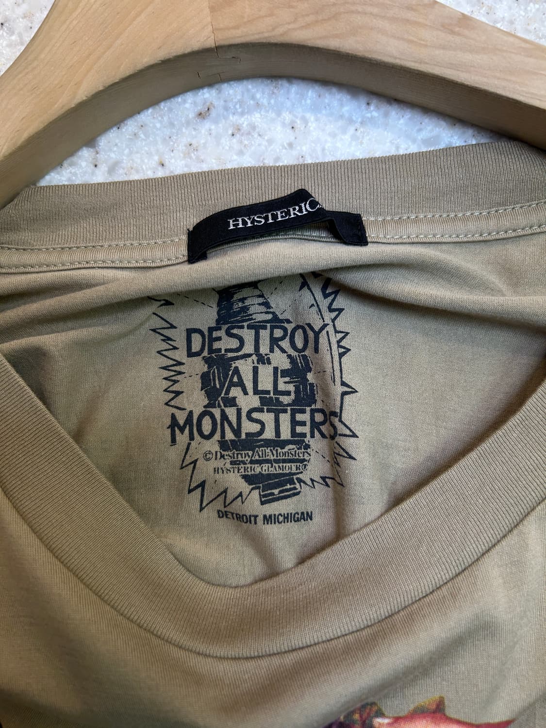 히스테릭 글래머 Destroy All Monsters 티셔츠 상품이미지7