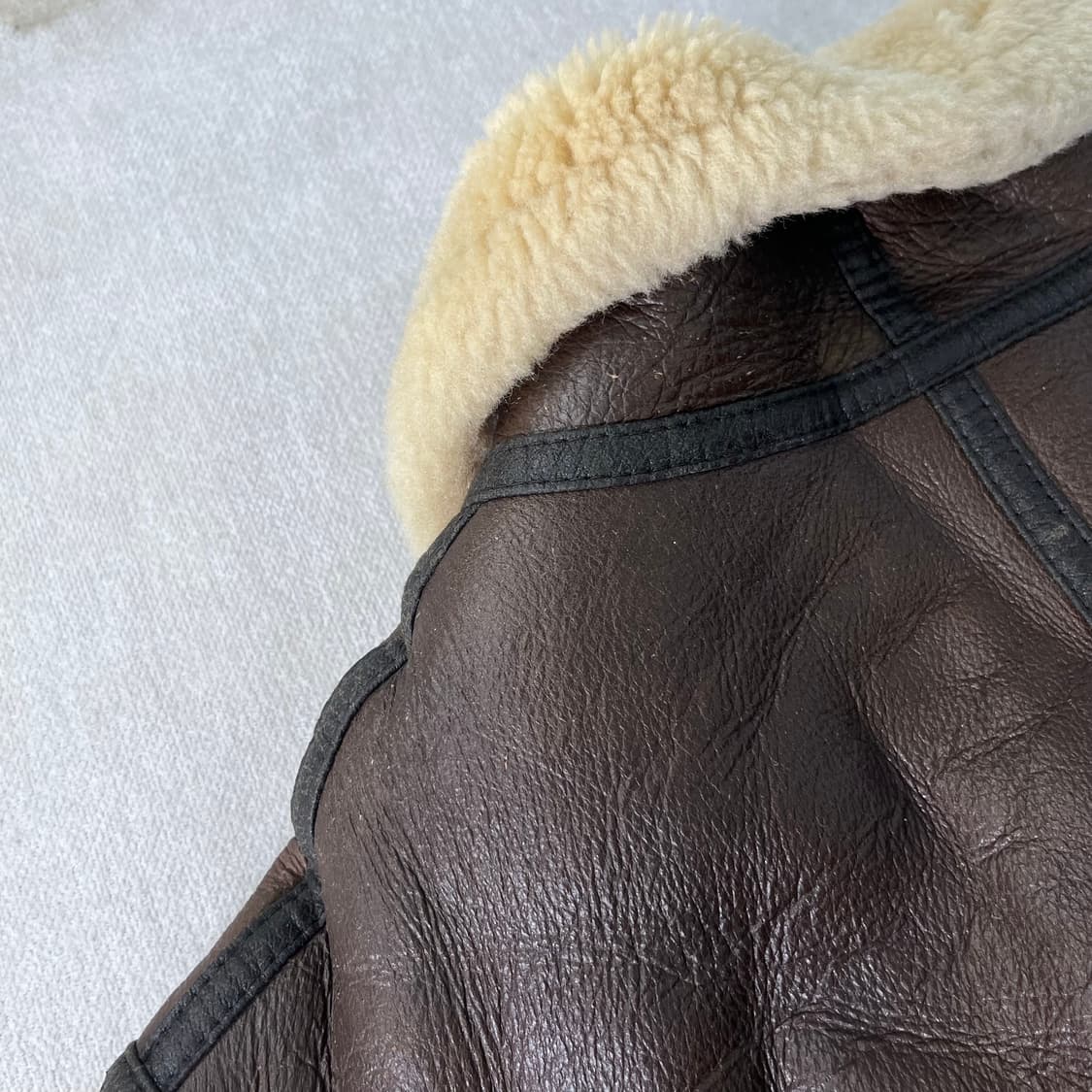 100  B-3 90s 램스킨 무스탕 자켓 상품이미지7