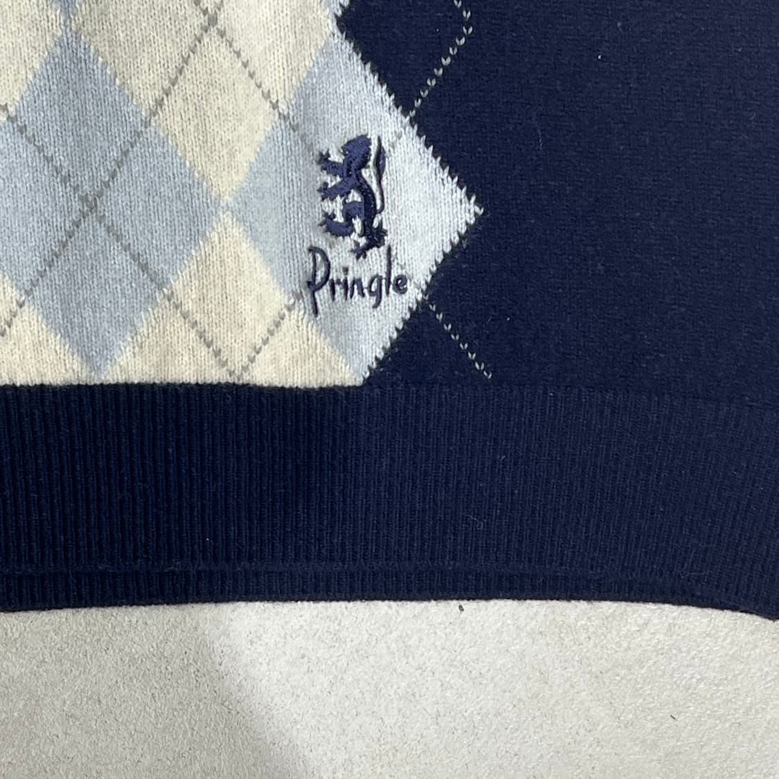 프링글오브스코틀랜드 아가일 울니트베스트 s09259 상품이미지5