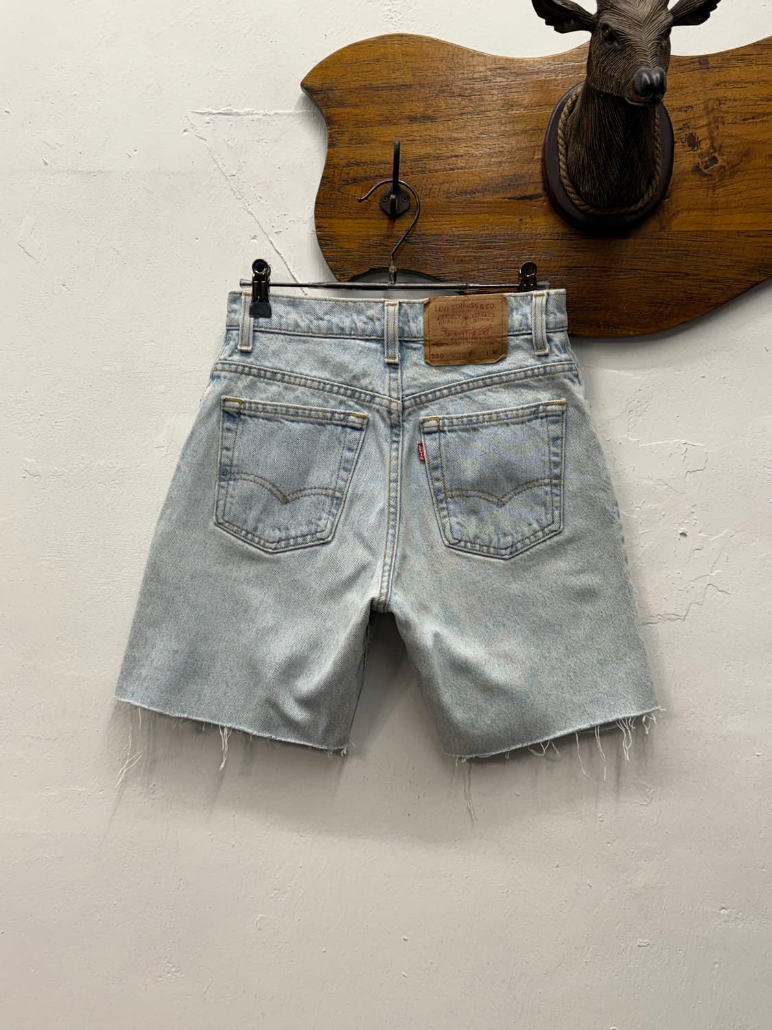 90s USA Levi’s 550 Denim Shorts 상품이미지1
