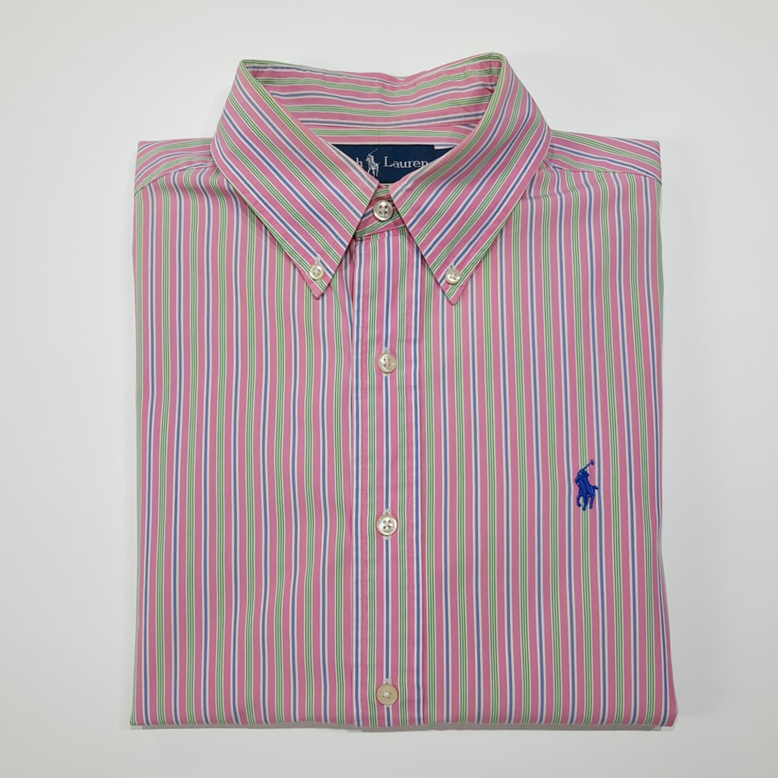 CL809 M 폴로 00s 멀티스트라이프 버튼다운 핑크 셔츠 남방 상품이미지7