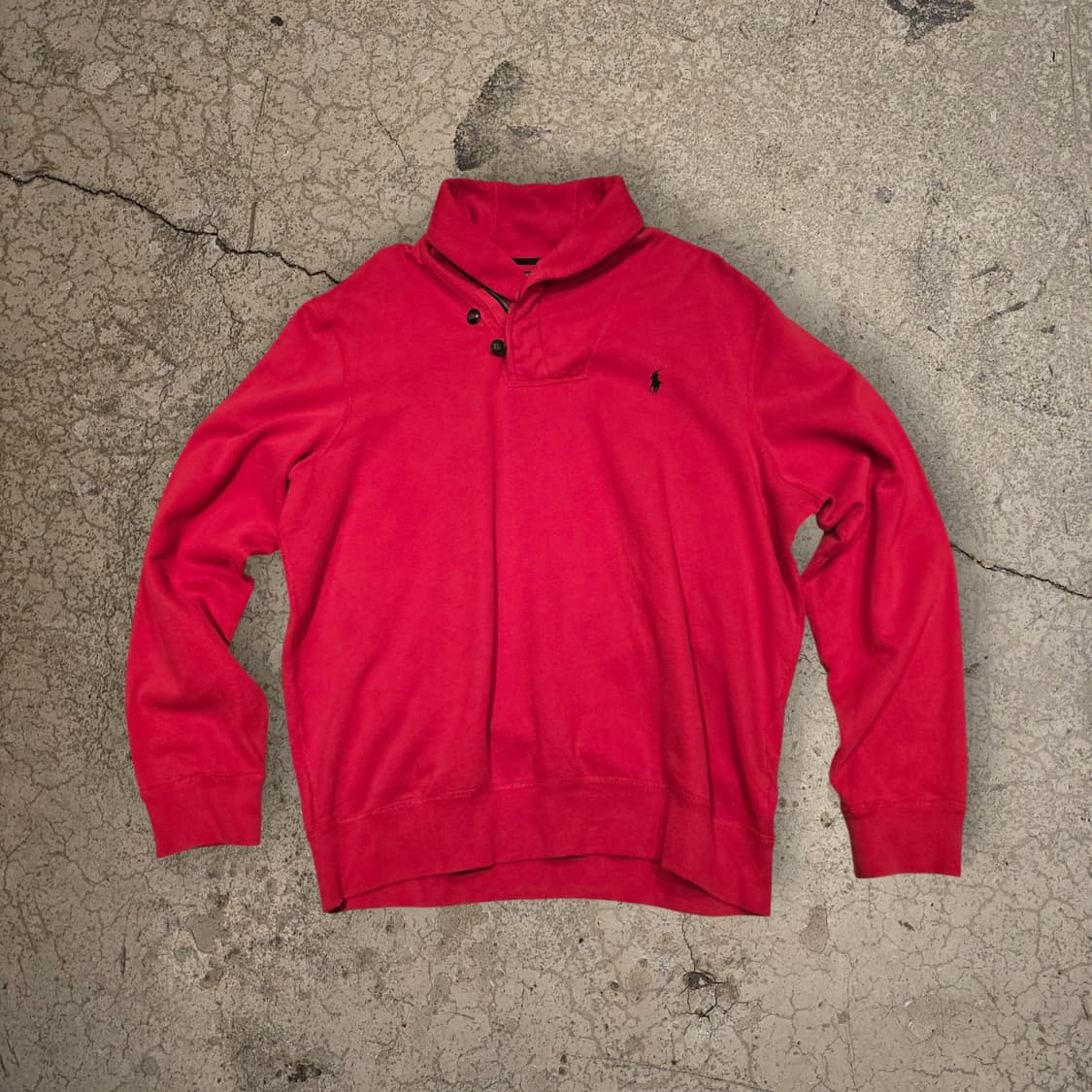 Polo Ralph Lauren 숄 칼라 풀오버 스웨트셔츠 상품이미지1