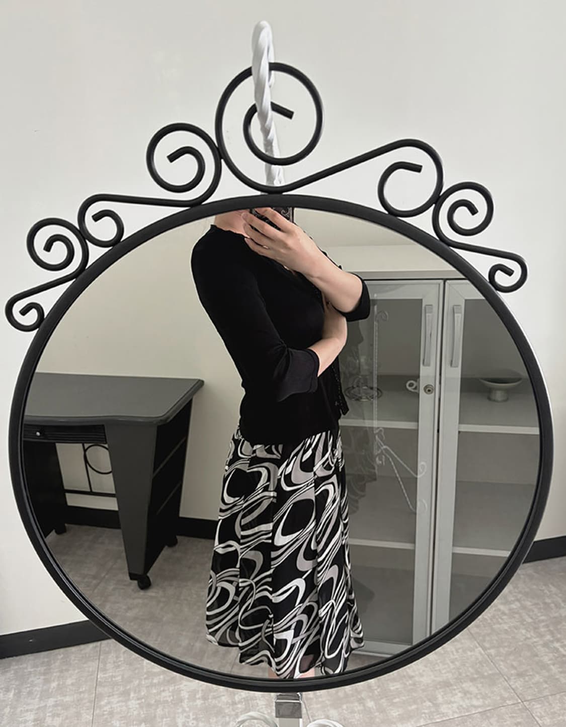 pattern flare skirt 상품이미지2