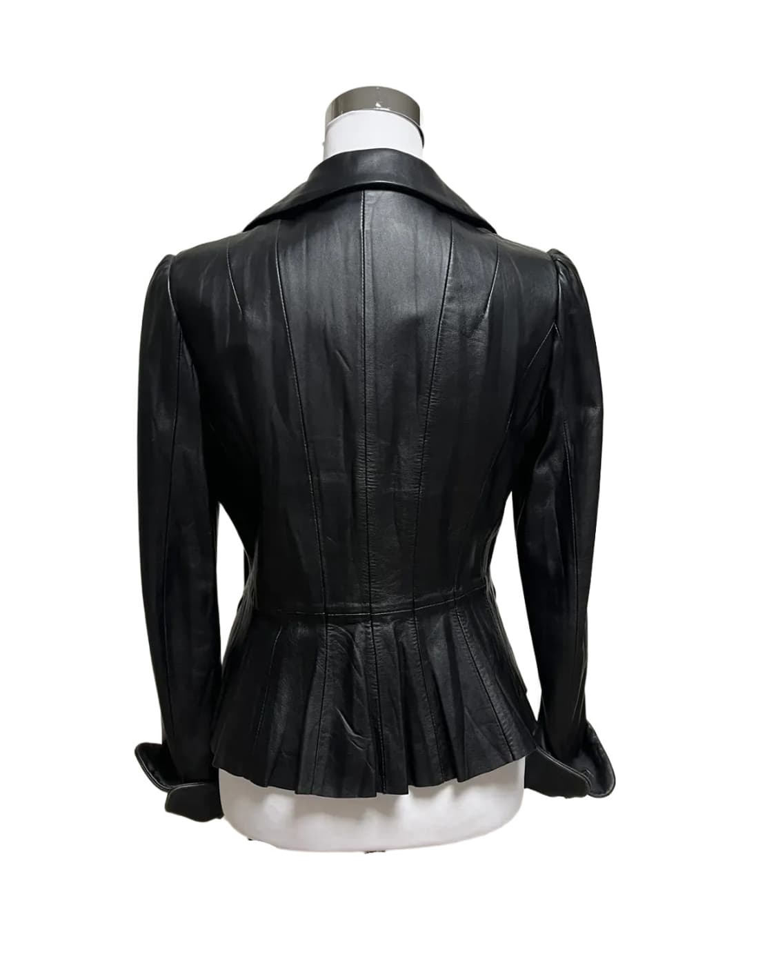 Single leather jacket 상품이미지5