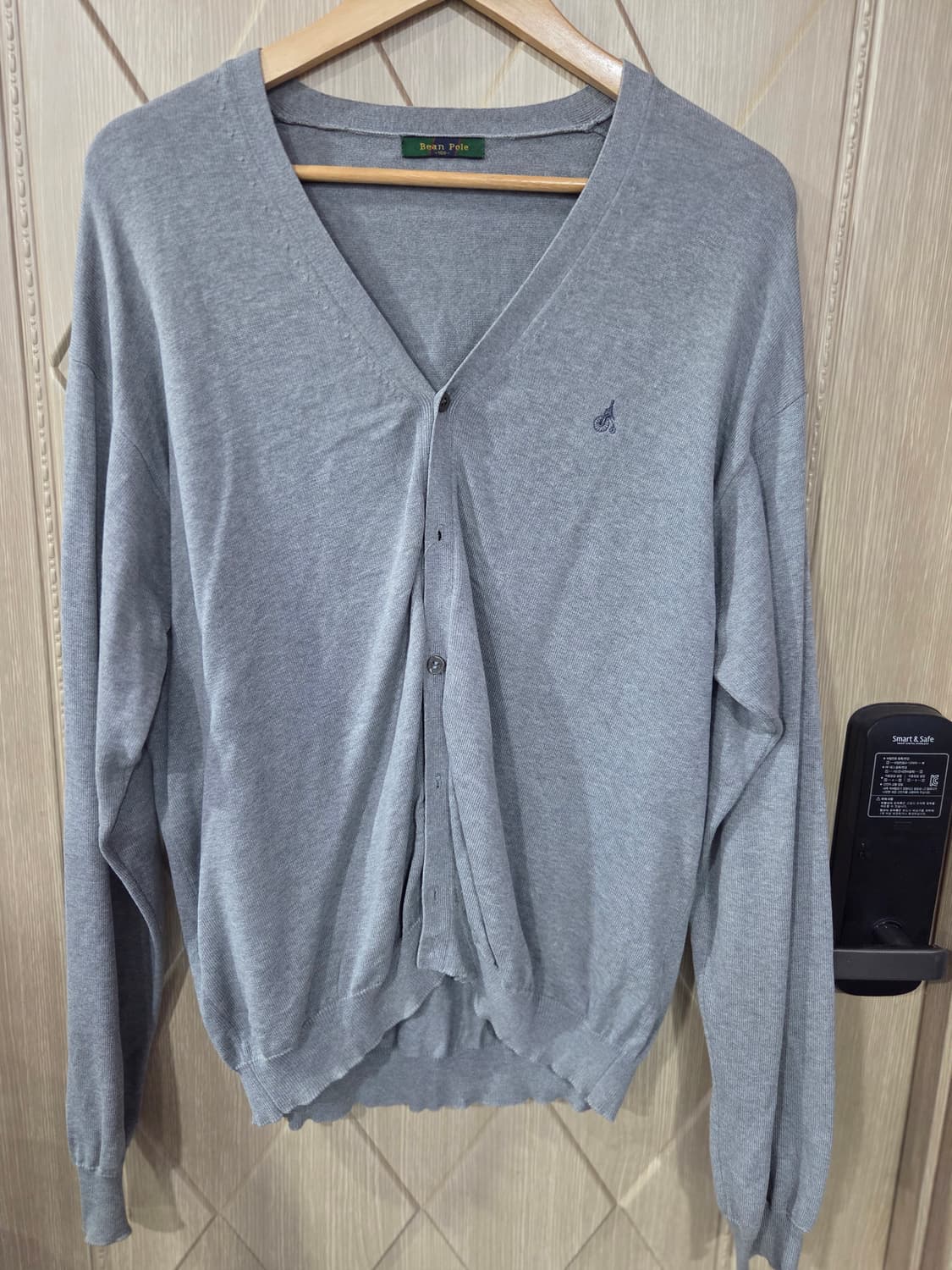 빈폴 남성 회색가디건 상품이미지1