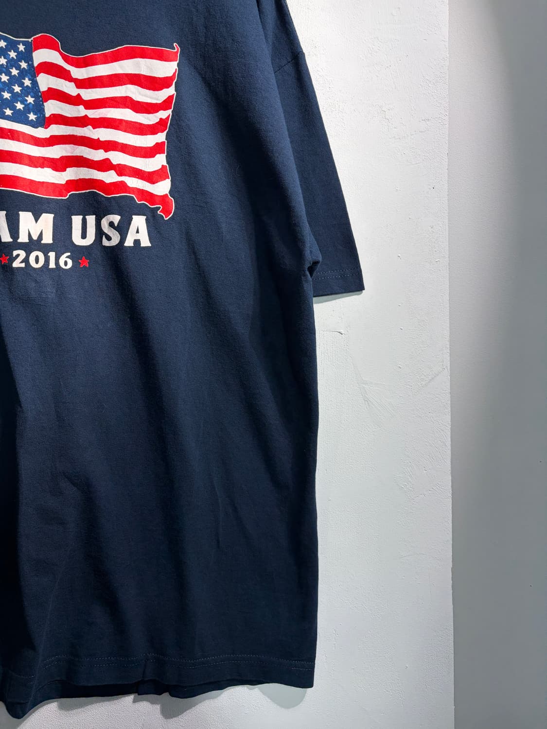 만원샵) vintage 빈티지 성조기 티셔츠 C246 상품이미지4